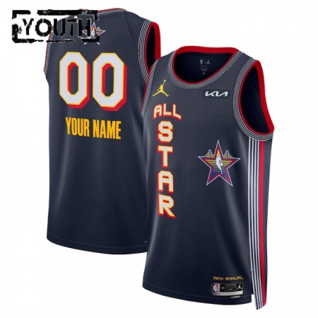 Dres All-Star 2025 Prilagođeni Jordan Navy Swingman - Dječji